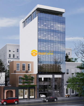 Bán toà nhà văn phòng 9 tầng mặt phố khâm thiên dt 310m2 mt 11m. giá 200 tỷ