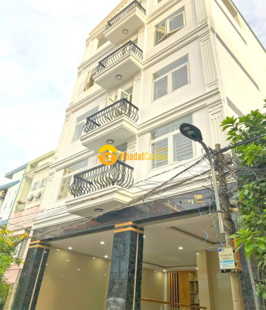 Căn hộ dịch vụ cao cấp hầm 5 lầu hẻm xe hơi lê thị chợ, quận 7.