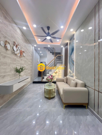Bán nhà gò vấp dưới 5 tỷ quang trung gần ngã 6 2 tầng xây mới 3 phòng ngủ