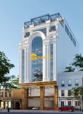 Bán tòa văn phòng vip 11 tầng xây mới mp khâm thiên. dt 518m2, mt 14,5m. giá 390 tỷ