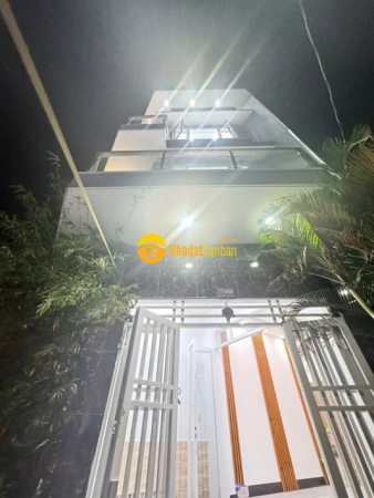 Căn góc, hẻm thông, mễ cốc, f15, q8, 4 tầng, 53m2, 5.38 tỷ.