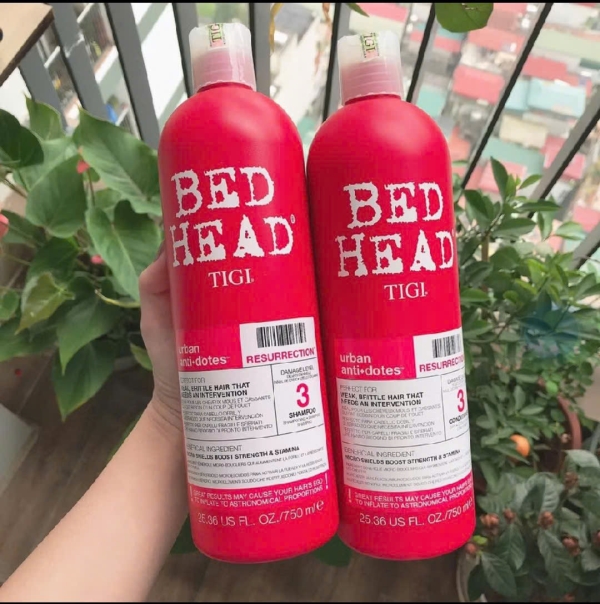 Dầu GỘI XẢ TIGI ĐỎ 750ml