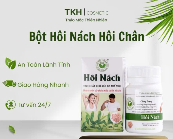 Bột hôi nách hôi chân Trần Kim Huyền