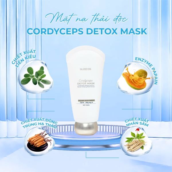 GLEECOS - CORDYCEPS DETOX MASK