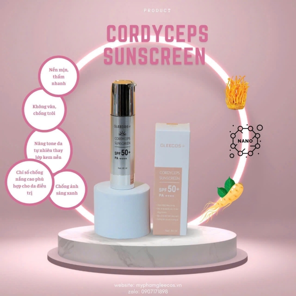GLEECOS - CORDYCEPS SUNSCREEN
