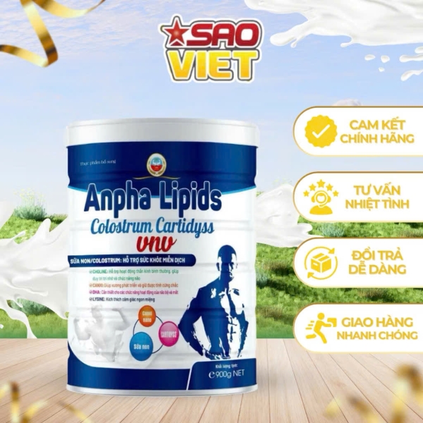 Sữa non Anpha Lipids Colostrum Cartidyss VNV