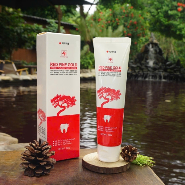 Kem đánh răng tinh dầu thông đỏ Hàn Quốc